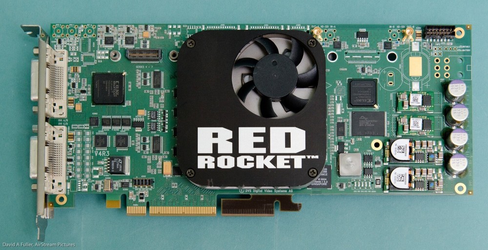 Red Rocket video accelerator PCI card with SDI outputs