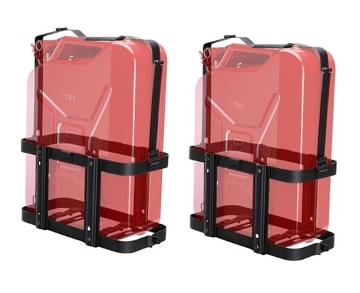 2 Pack Upgrade Jerry Can Mounting Holders, 5 Jerry Can Mount Holder-2 Pack