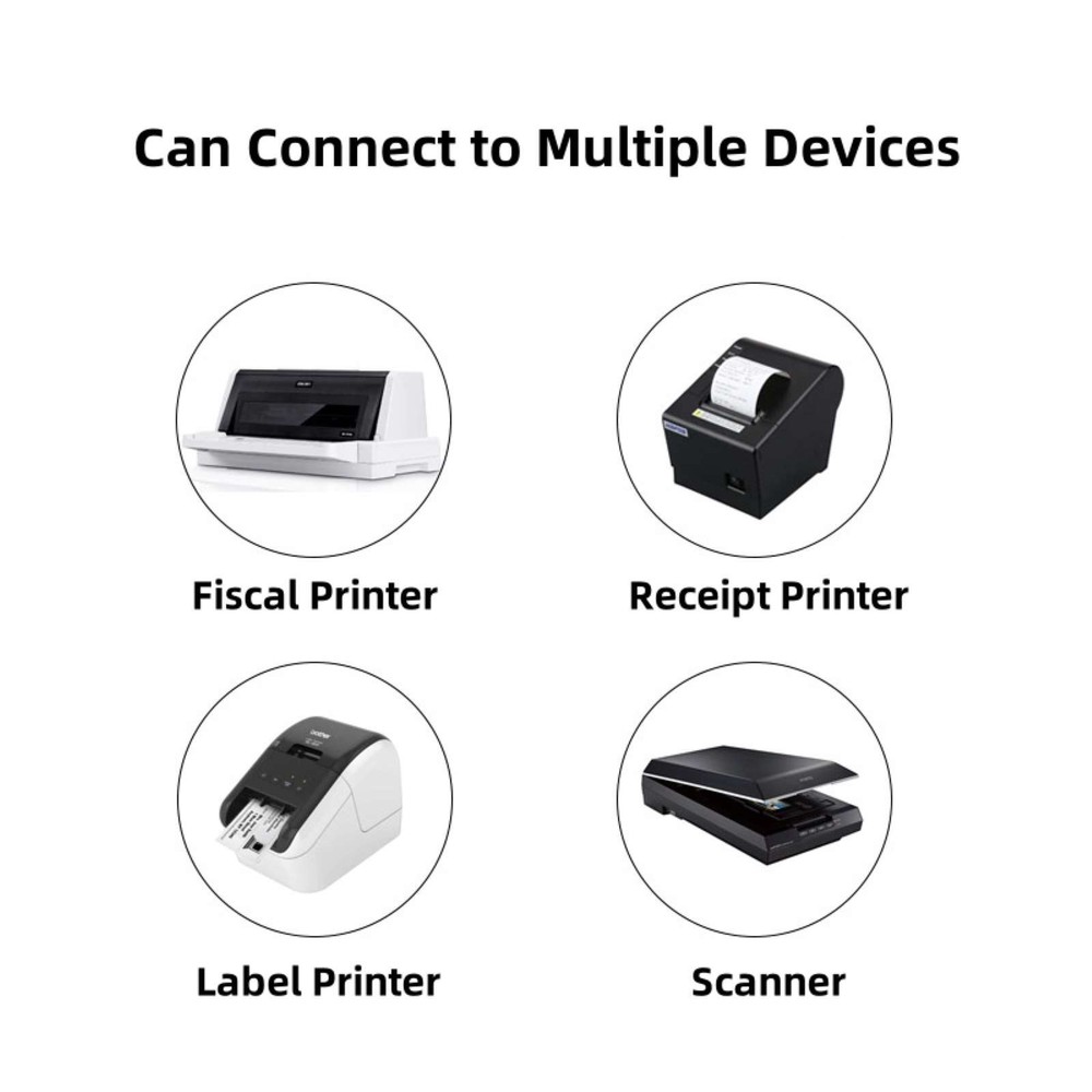 PCIe to DB25 Parallel Port Adapter Card for Windows Server 2003, for Linux