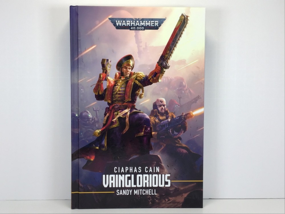 CIAPHAS CAIN VAINGLORIOUS - HC - Warhammer 40K - Black Library - NEW