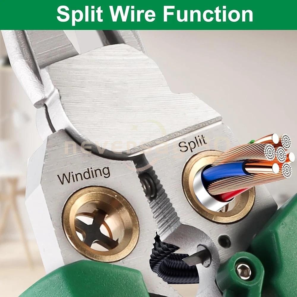 8 In 1 Wire Stripper Wire Stripping Tool with Voltage Tester Cable Cutters New