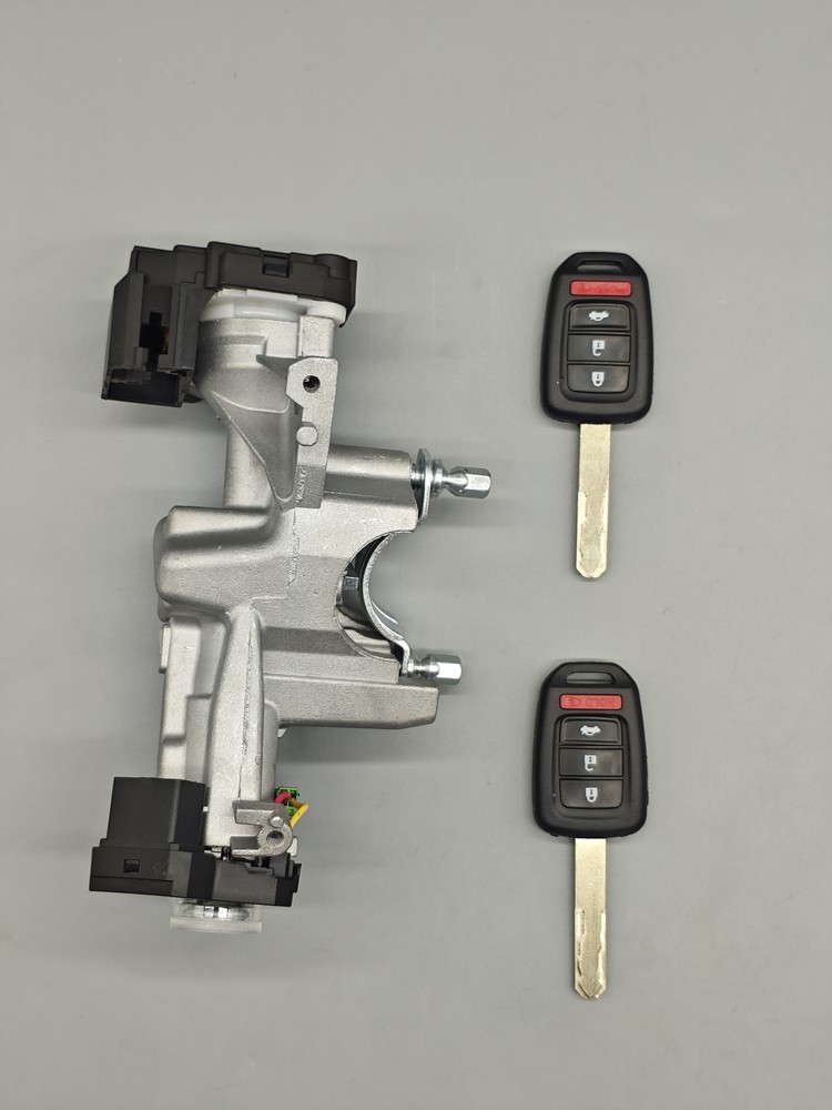 New For 2014-2015 CIVIC IGNITION LOCK CYLINDER SWITCH ASSEMBLY WITH 2 KEY SHELLS
