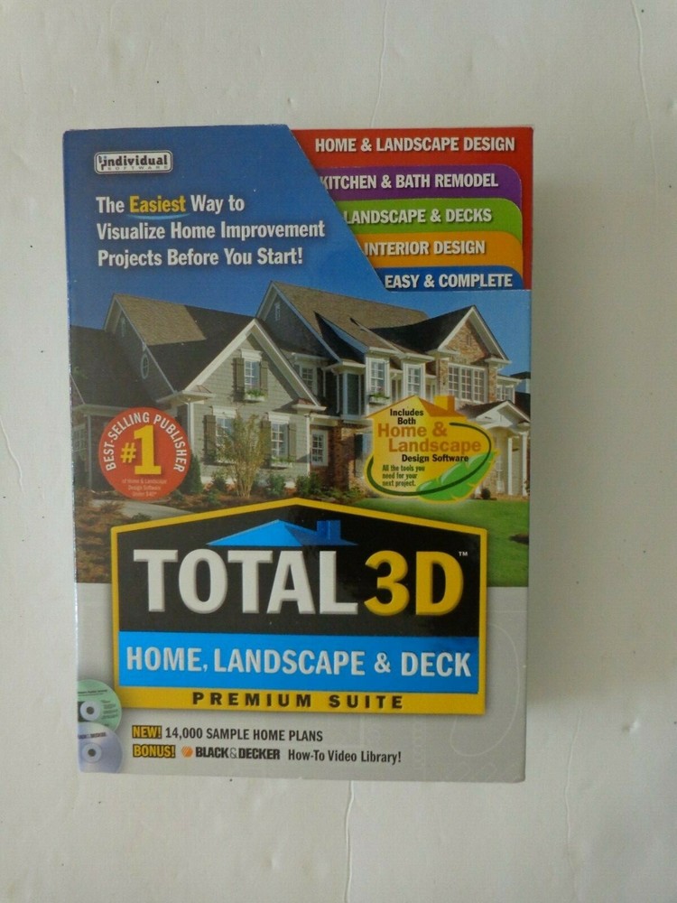 Total 3D Home, Landscape & Deck - Premium Suite