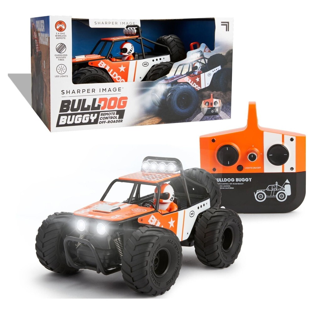 Bulldog Buggy Remote RC  Control Off-Roader, Wireless Sharper Image Toy Control