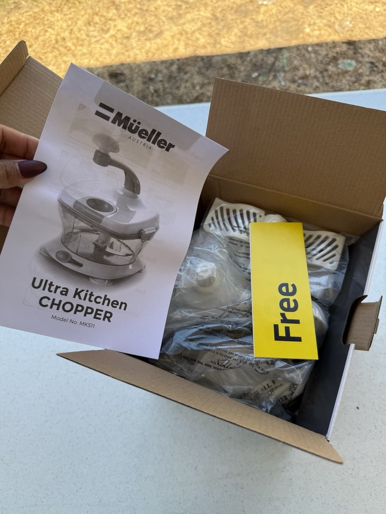 Mueller Ultra Kitchen Vegetable Chopper NEW