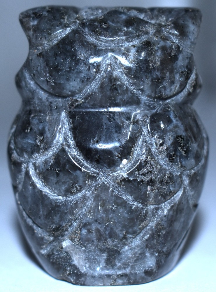 Pretty Labradorite Owl 2"/108 Grams