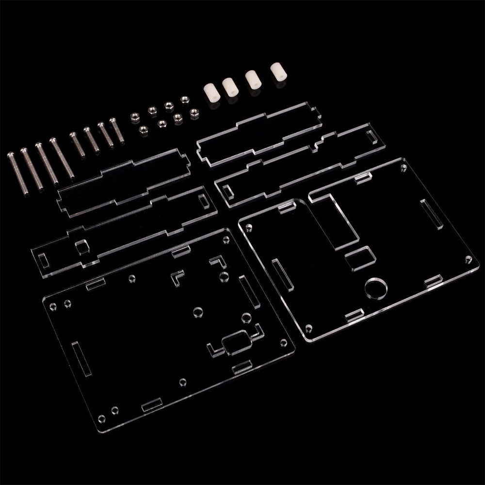 LCR-T4 Mega328 Backlit Component Tester ESR Meter Kit LCD Display With Case DIY