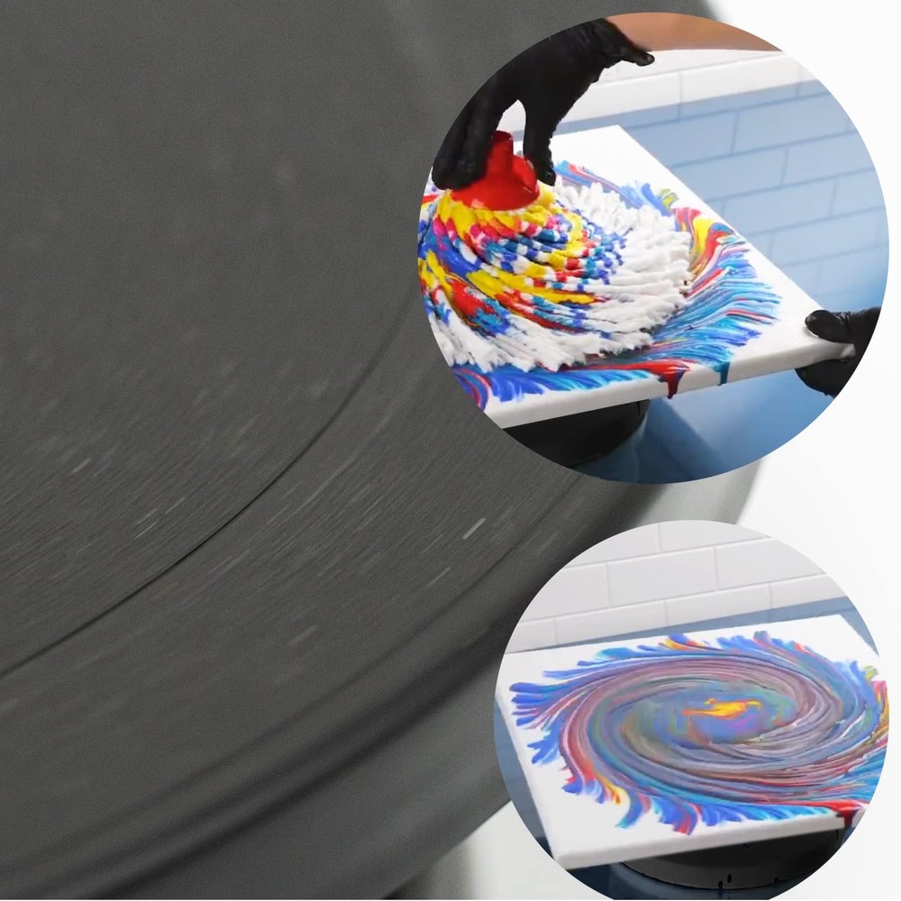 "11"" Rotating Sculpting Turntable Cake Decorating Painting Spinner with Tools"
