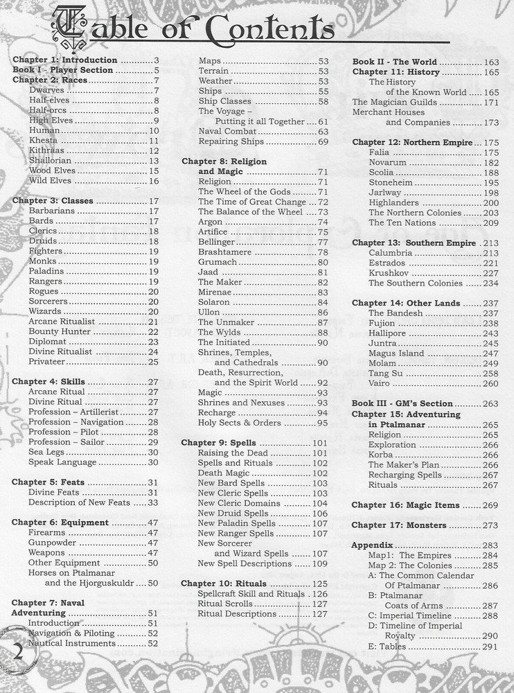 D&D 3rd ed Twin Crowns Campaign Setting & Naval Adventuring Sourcebook Play Copy