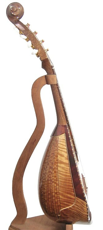 Bowl Back Mandolin Solid Spruce top solid curl Maple back Violin head NBMI