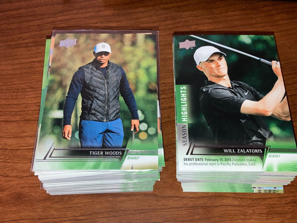 2024 UPPER DECK GOLF - COMPLETE YOUR SET #1-100 - PICK UPICK CARDS - TIGER MINT