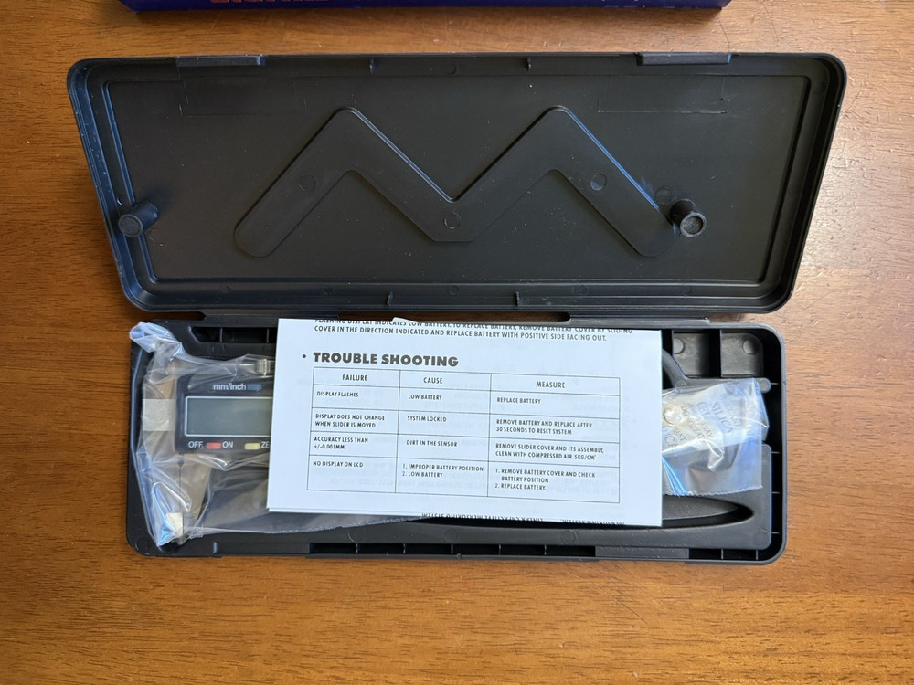 Hardened 6" Digital Caliper Measuring Tool