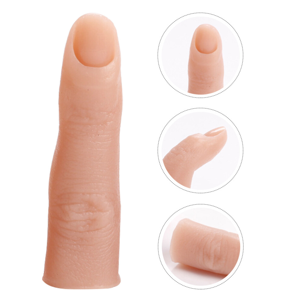 Prosthetic Finger Tips Realistic Silicone Hand Full Practice Tools Hands Fake