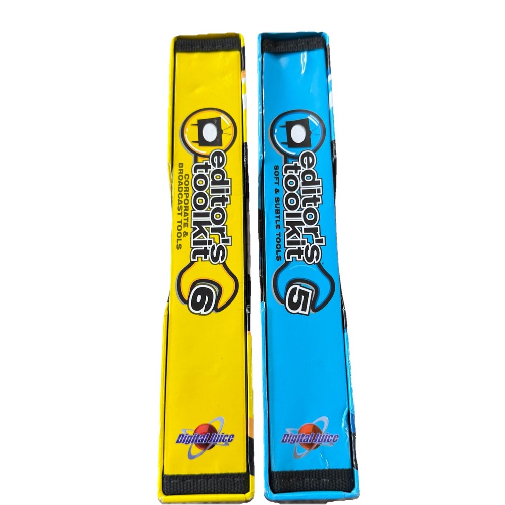 Digital Juice Editor's Toolkit 5 & 6 Bundle Video Assets Soft Subtle & Corporate