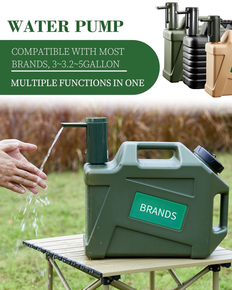 Automatic Touch Control Water Pump, Compatible with Most Water Container Bran...
