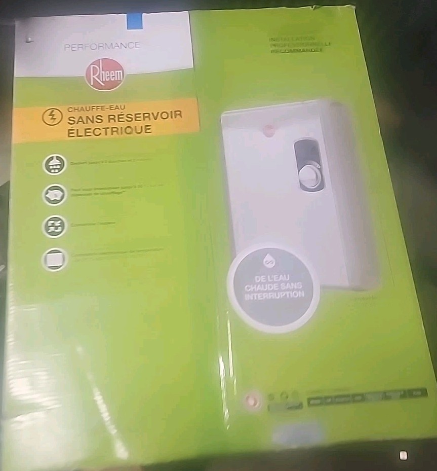 Rheem rtex-18 tankless electric water heater 240 volts