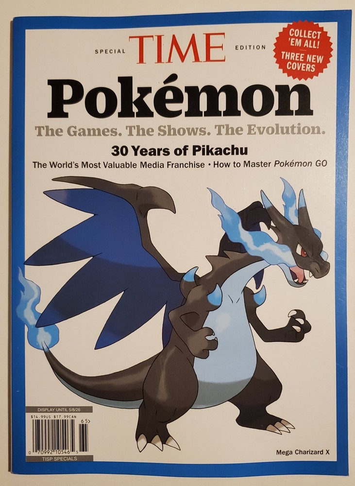 TIME SPECIAL EDITION - POKEMON - MEGA CHARIZARD X - MAY 2026