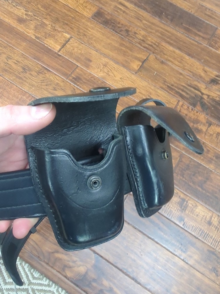 Uncle Mike's Mirage Medium Duty Belt Jaypee Handcuff CaseX2 Plus More
