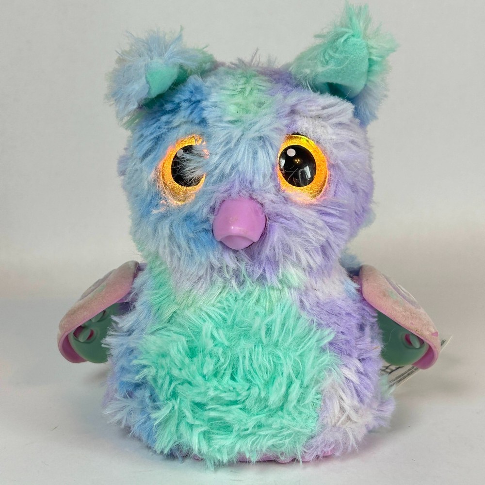 Hatchimals Mystery Hatched 5" Purple Aqua Interactive Spin Master Works Tested