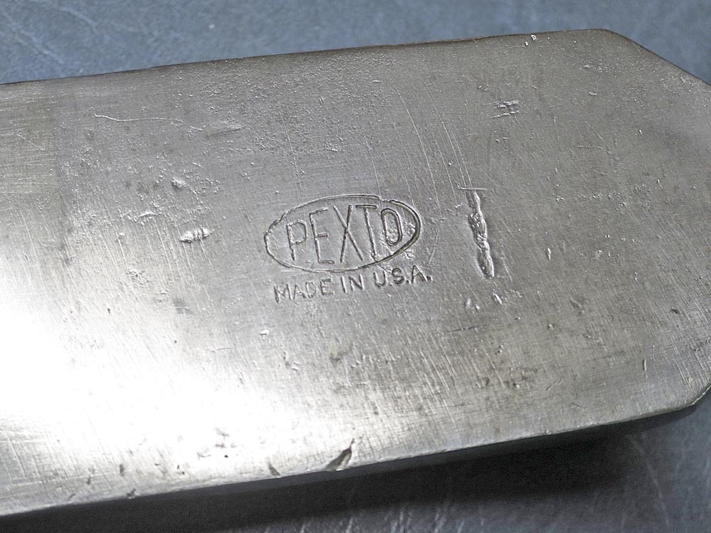 PEXTO 2" TIMBER FRAMING SLICK/CHISEL RING HANDLE~WESTERN UNION TELEGRAPH CO.