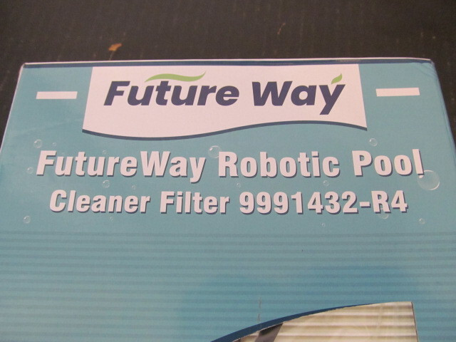 Future Way Robotic Pool Cleaner Filter 4-Pack, 9991432-R4