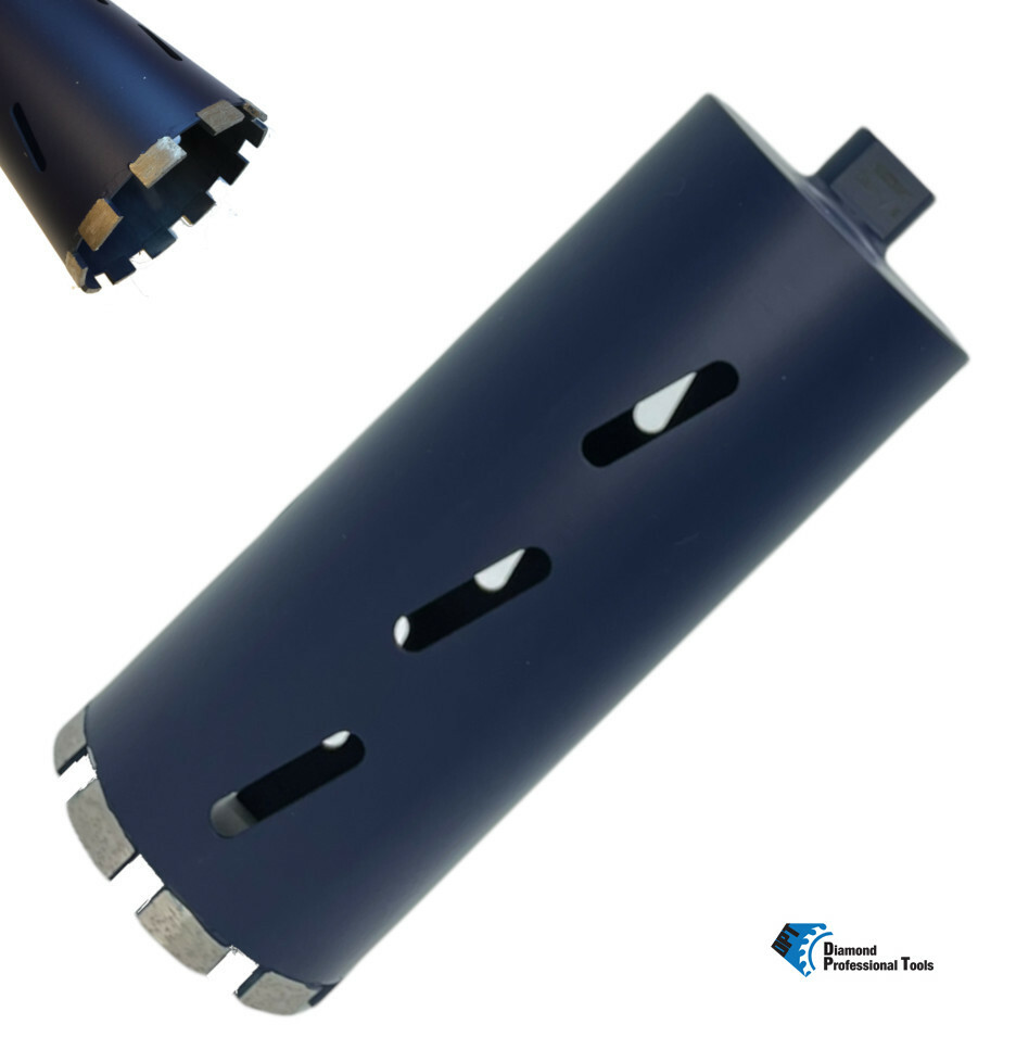 4-1/2" Dry Diamond Core Bits 2 PACK Drill Concrete Asphalt Bricks Blocks Stones