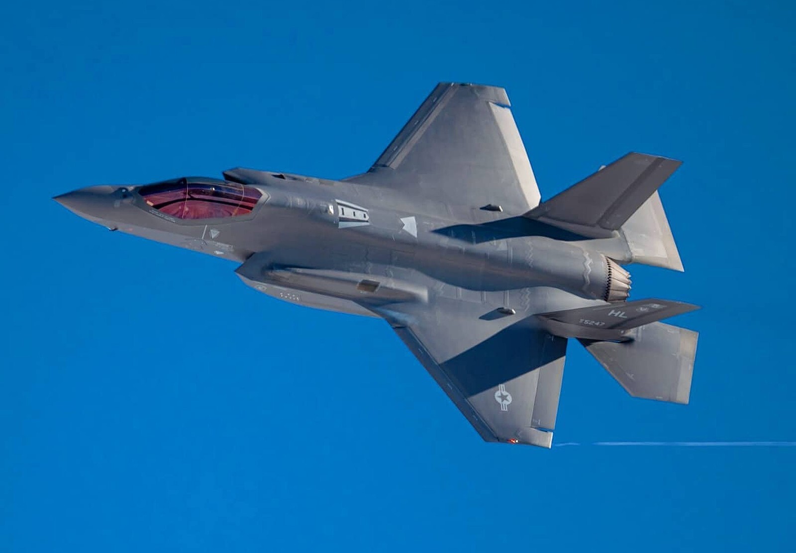 USAF F-22 RAPTOR -DEMO TEAM- 1st FIGHTER WING-Langley AFB, VA-ORIGINAL VEL PATCH