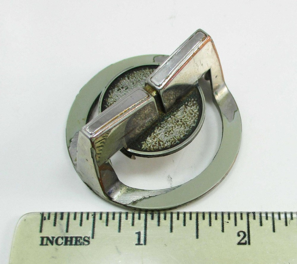 Vintage Television Channel Selector Knob (plastic ring)