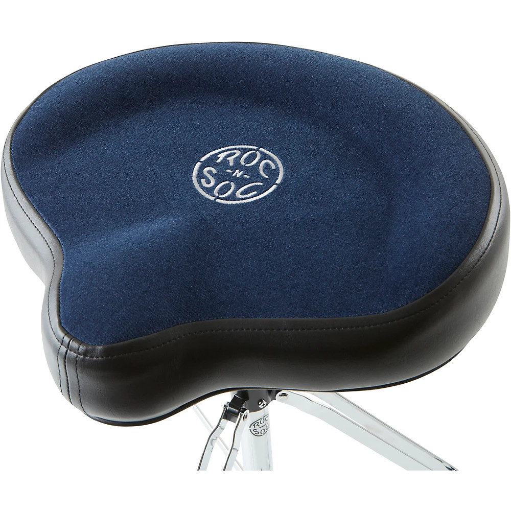 ROC-N-SOC Original Saddle Drum Throne Blue