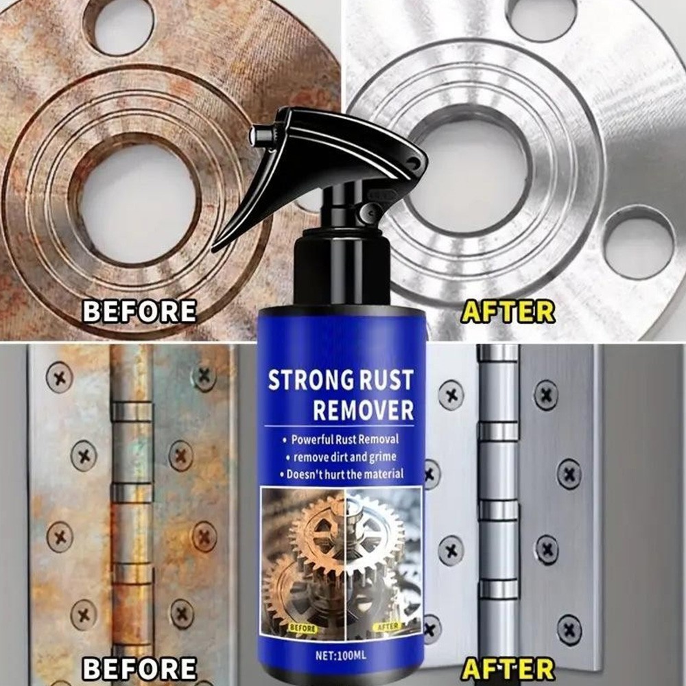 MULTI-Purpose Car Rust Removal Spray Rust Remover Rust Inhibitor Derusting Spray