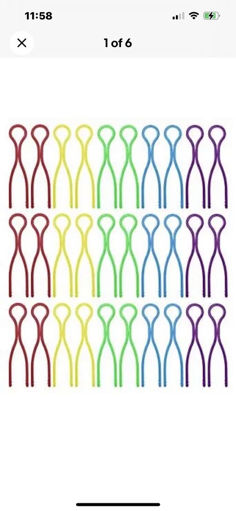 5 Colors Plastic Bobbin Thread Holders Thread Buddies Bobbin Clips Clamps 200 Pc