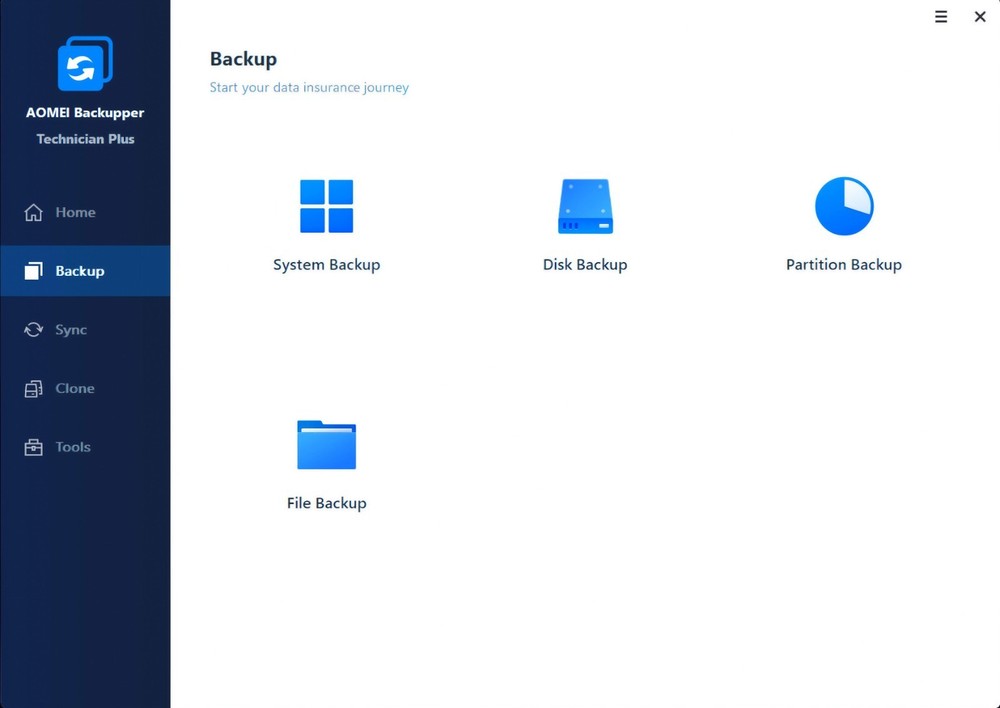 AOMEI Backupper Technician Plus Bootable USB
