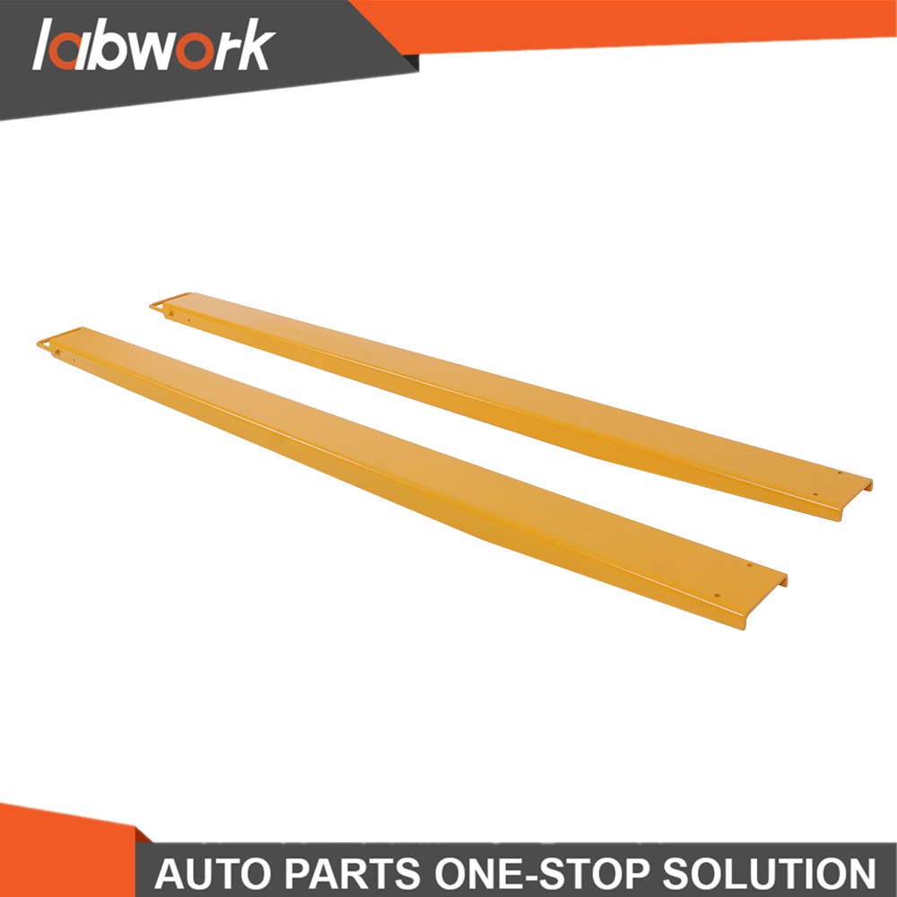 Labwork Pallet Fork Extensions Forklift Extensions 84" x 4.5" Heavy Duty Steel