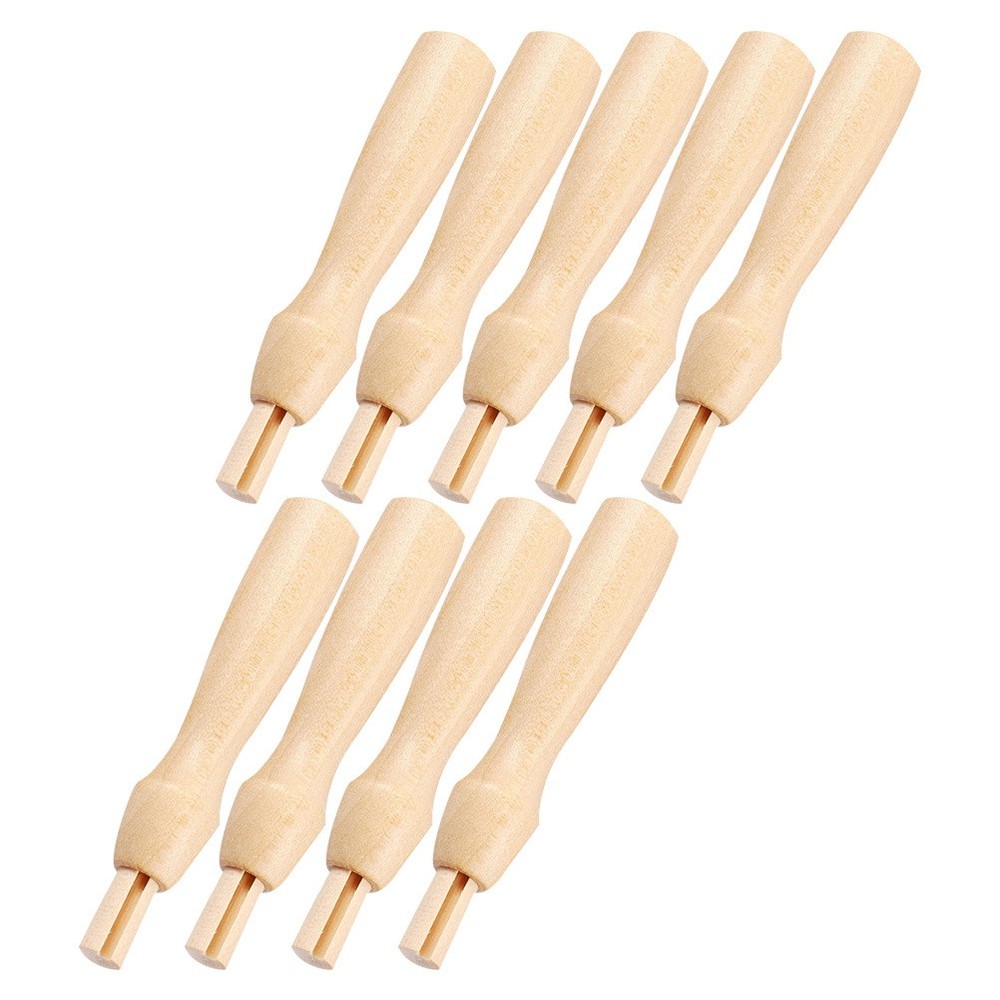 9 Pcs Needle Felting Handle Craft Projects Tool DIY Wool Handles