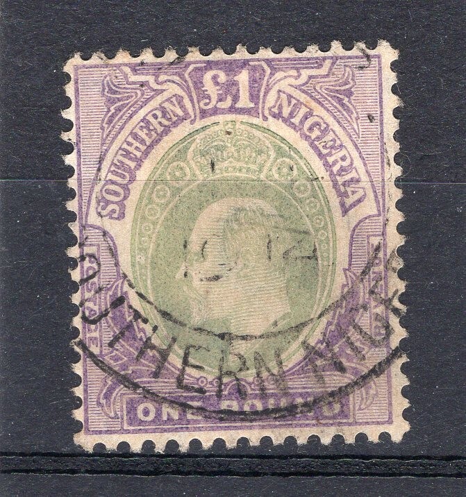 BRITISH NIGERIA, YV # 31, USED