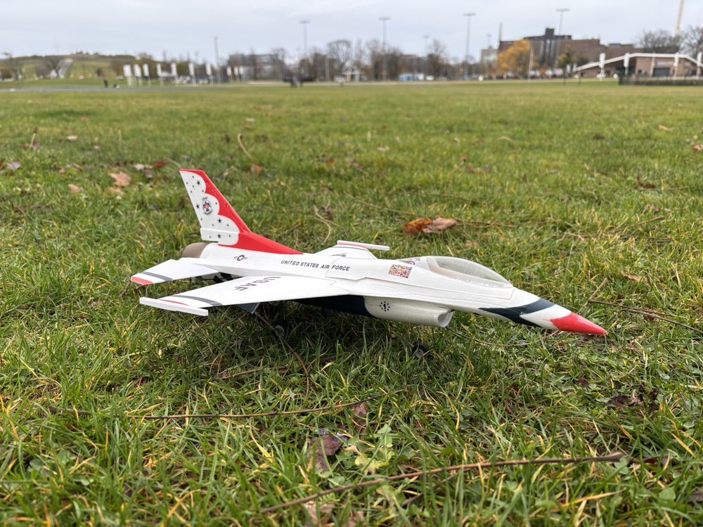 MinimumRC Thunderbird F16 RTF, Brushless +30% Thrust, 30mm EDF, 290mm Wingsapn