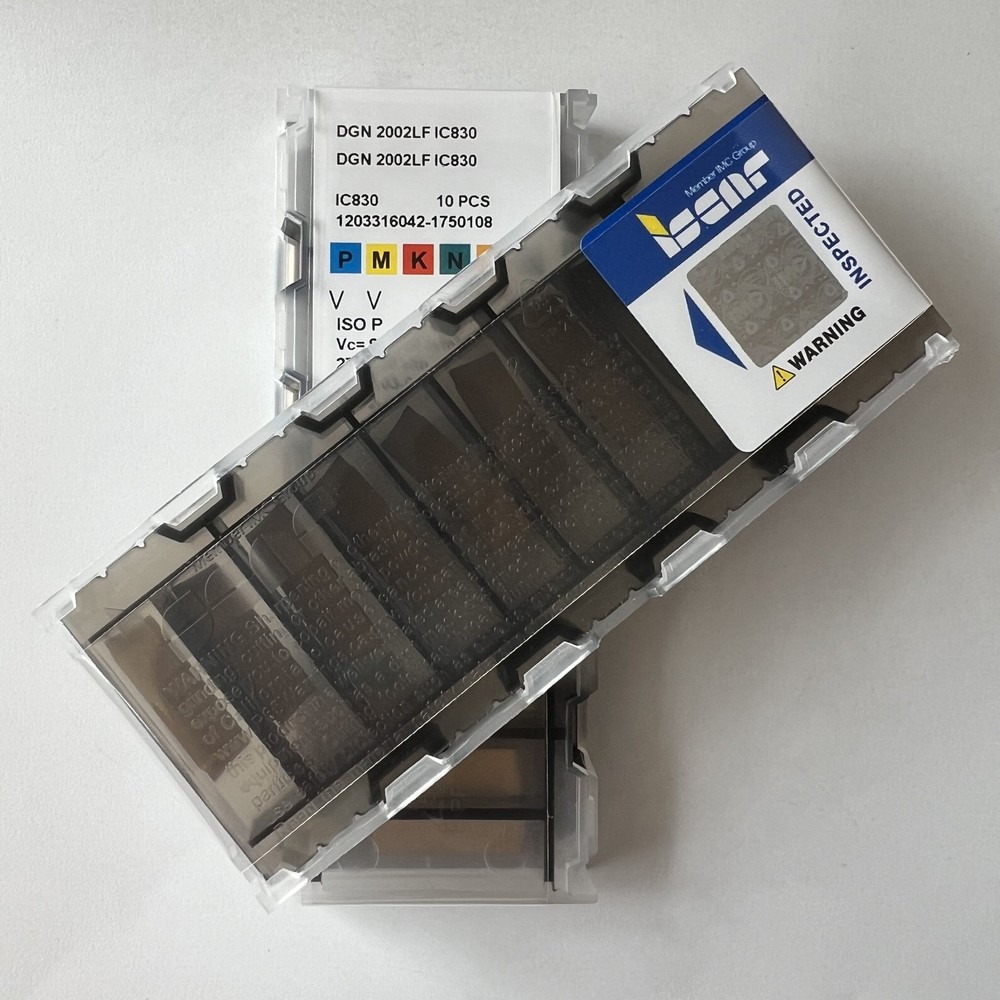 ISCAR / DGN2002LF IC830 / Industrial indexable carbide inserts 10 Pcs