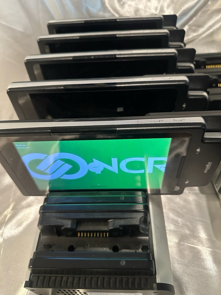 7 Ingenico Moby M70 Touchscreen Payment Terminals,Android Tablets, & 2 Chargers