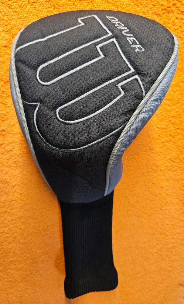 WILSON DRIVER HEADCOVER BLACK - GRAY