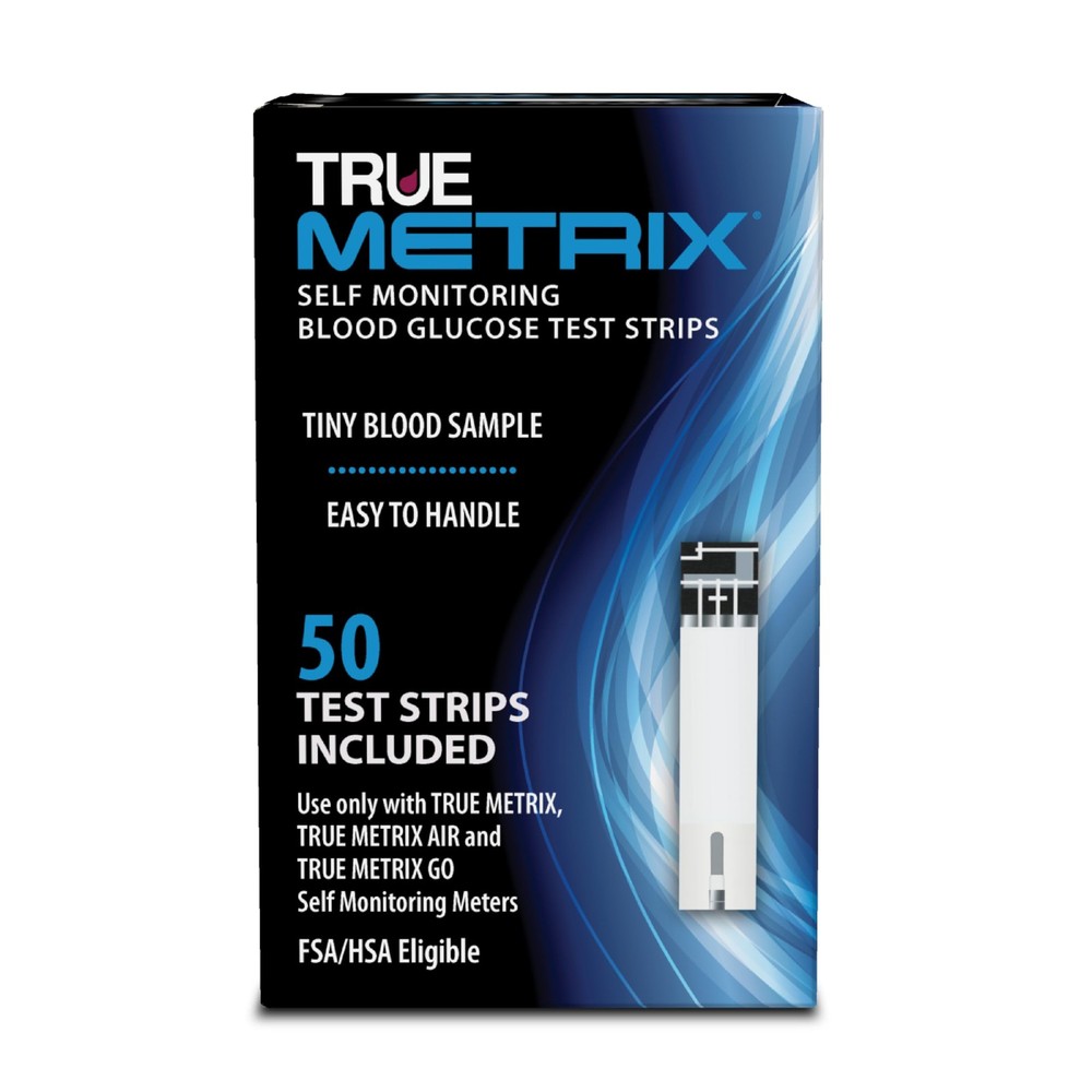 Glucose Test Strips, 50 Count