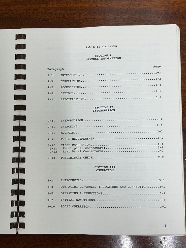 Boonton Auto Analyzer Model 1120 Instruction Manual with Schematics