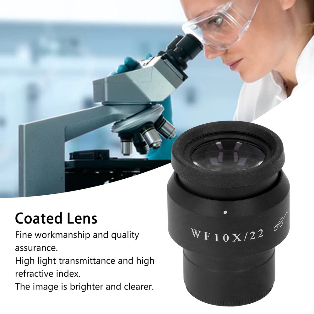 Microscope Eyepiece WF10X/22mm 30mm Interface Wide Angle High Eyepoint NY