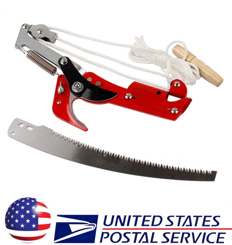 High Reach Tree Trimmer Pruner Saw Branch Cutter Pruning Tool Without Pole US