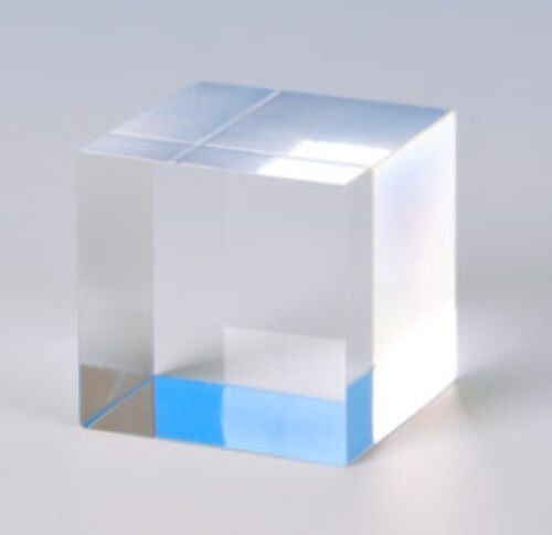 Clear Acrylic Solid Polished Display Block/Cube  2.5" x 2.5" x 2.5"