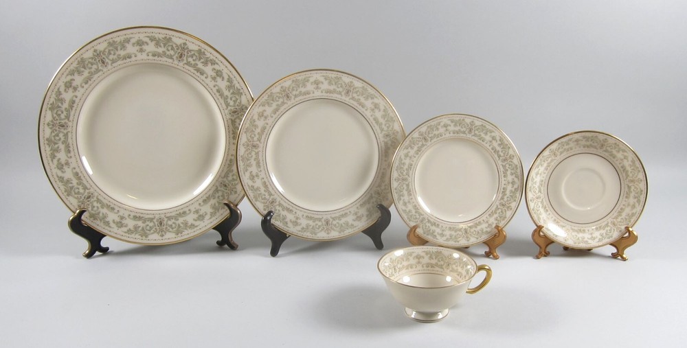 Lenox NOBLESS Porcelain 5pc Place Setting  Multiple Sets Available