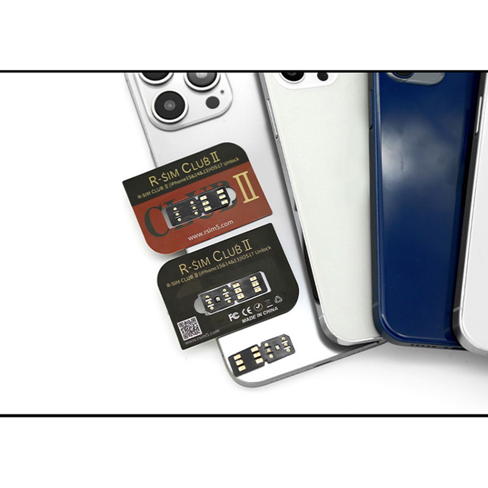 Unlocking Card Stickers Phone Replace Accessories for iPhone 6 - 15 Series
