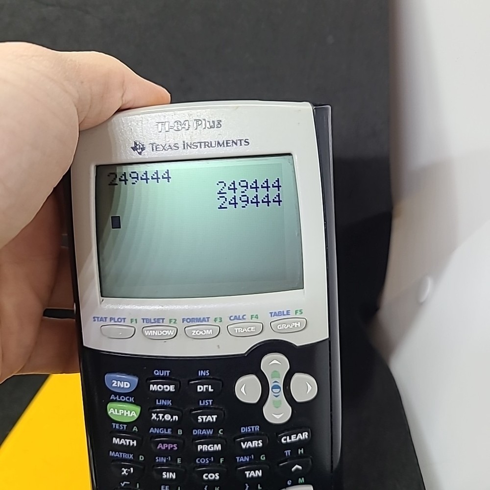 TI-84 Plus Graphing Calculator - With Covers - Tested & Working #44