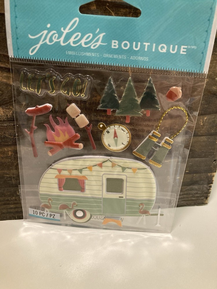 5 Craft Sticker Outdoors Camping Hunting Sets