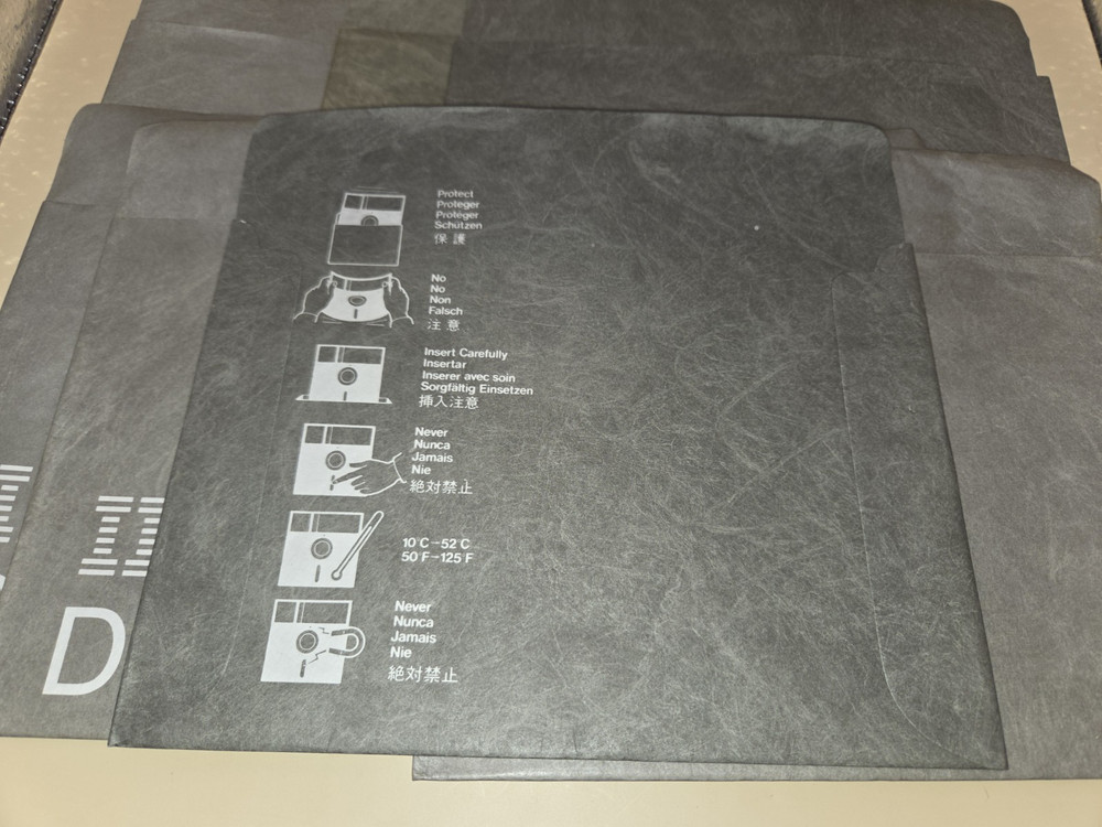 8 IBM 8 inch 8" Disk Sleeves