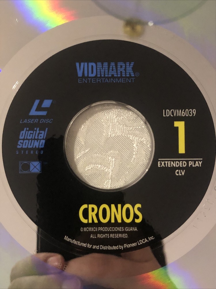 Cronos Laserdisc Guillermo Del Toro